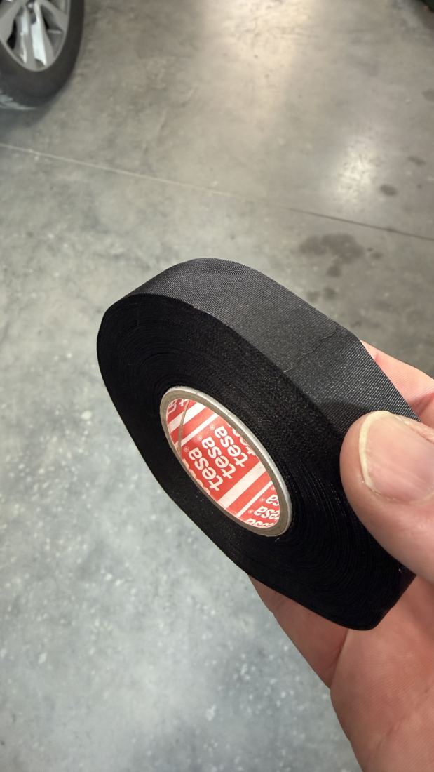 Tesa 51036 Heat Resistant Tape in use at our shop