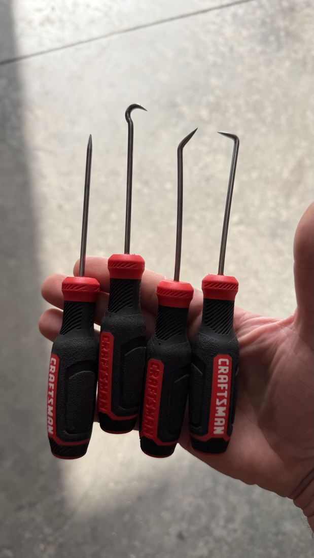 Craftsman Precision Pick Set in use at our shop