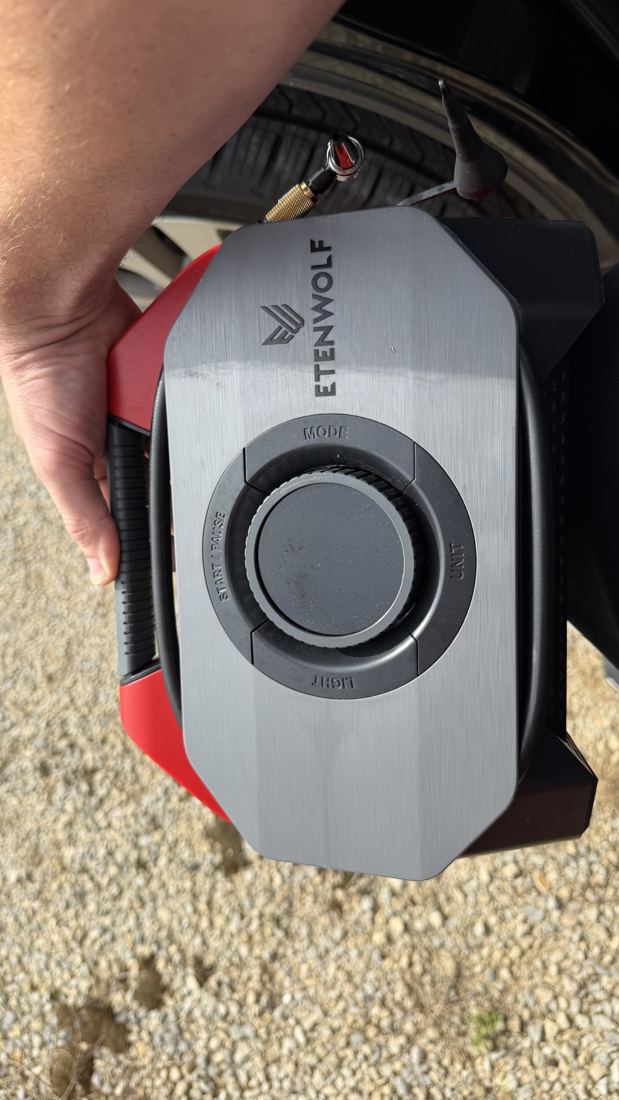 ETENWOLF Tire Inflator in use at our shop